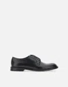 Doucal's Triumph Blue Leather Lace Up Shoes
