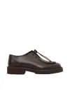 Doucal's Lace-up Shoe In Brown