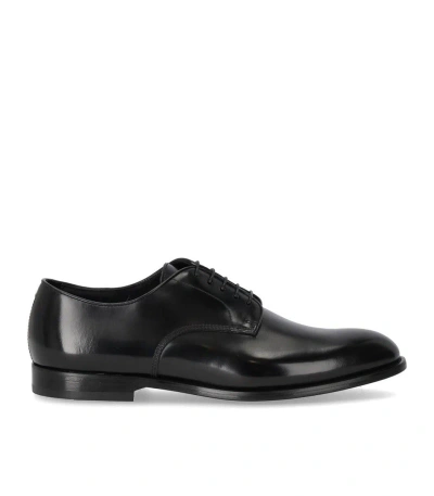 Doucal's Derby Horse Black Lace Up