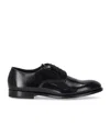 Doucal's Man Lace-up Shoes Midnight Blue Size 6.5 Soft Leather