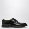 Doucal's Man Lace-up Shoes Midnight Blue Size 6.5 Soft Leather