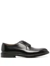 Doucal's Man Lace-up Shoes Midnight Blue Size 6.5 Soft Leather In Brown