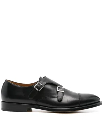 DOUCAL'S DOUCAL'S DOUBLE BUCKLE CAP TOE