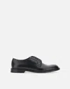 Doucal's Triumph Blue Leather Lace Up Shoes