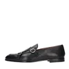 Doucal's Flat Shoes Black In Nero Neri E Grigi