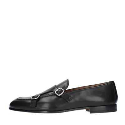 Doucal's Flat Shoes Black In Nero Neri E Grigi