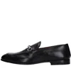 Doucal's Horsebit Loafers In Nero Scuri