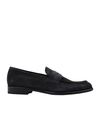 DOUCAL'S DOUCAL'S FLAT SHOES BLUE