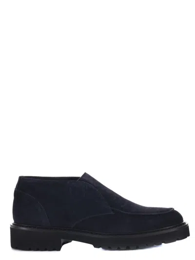 Doucal's Slip-on-boots Aus Wildleder In Blue