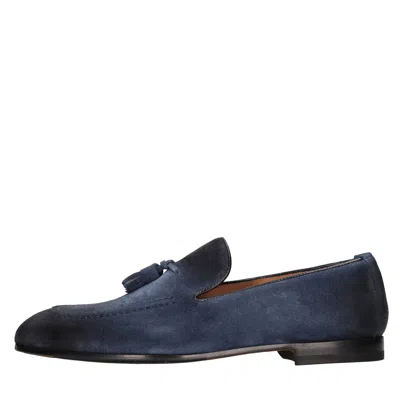 Doucal's Flat Shoes Blue