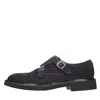 Doucal's Man Loafers Midnight Blue Size 11.5 Leather In Blu Blu E Verdi