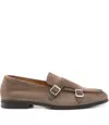 Doucal's Man Loafers Chocolate Brown Size 9 Leather In Brown