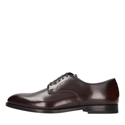 Doucal's Flat Shoes Brown In Marrone Marroni