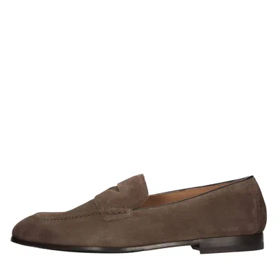 DOUCAL'S DOUCAL'S FLAT SHOES BROWN