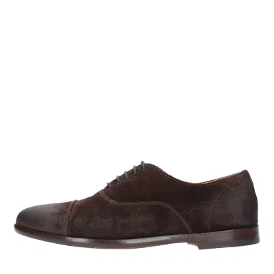 Doucal's Flat Shoes Brown In Marrone Marroni