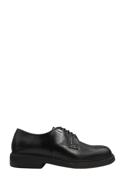 DOUCAL'S DOUCAL'S FORMAL LACE-UP IN BROWN