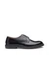 Doucal's Man Lace-up Shoes Black Size 9 Calfskin