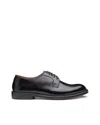 Doucal's Man Lace-up Shoes Midnight Blue Size 6.5 Soft Leather In Black