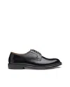 Doucal's Man Lace-up Shoes Midnight Blue Size 6.5 Soft Leather In Black