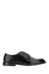 Doucal's Derby Lace-ups In Dark Brown Leather