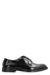 Doucal's Triumph Blue Leather Lace Up Shoes