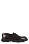 Doucal's Adler Graphite Grey Loafer In Brown