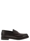 DOUCAL'S DOUCAL'S LEATHER PENNY LOAFER