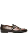 Doucal's Light Brown Solid Loafers In Brown