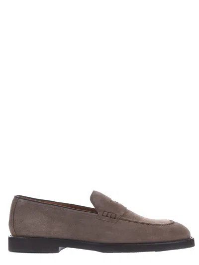 Doucal's Loafers In Tortora Scuro