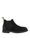 Doucal's Man Ankle Boots Navy Size 9 Leather In Black