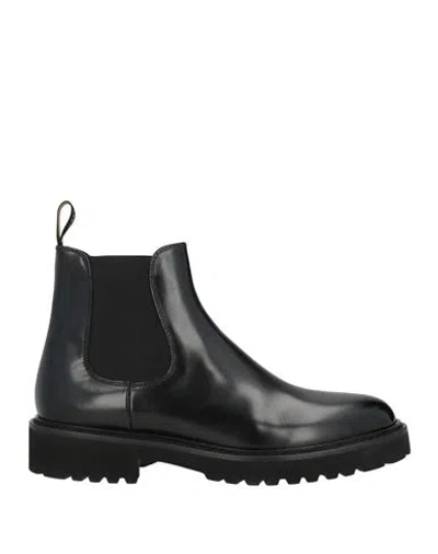 Doucal's Man Ankle Boots Black Size 6 Leather