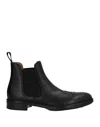 Doucal's Man Ankle Boots Black Size 11 Calfskin In Black