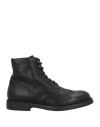 Doucal's Man Ankle Boots Black Size 7 Leather