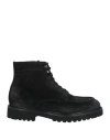 Doucal's Man Ankle Boots Black Size 11 Leather