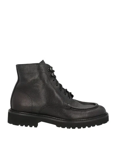 Doucal's Man Ankle Boots Black Size 6 Calfskin