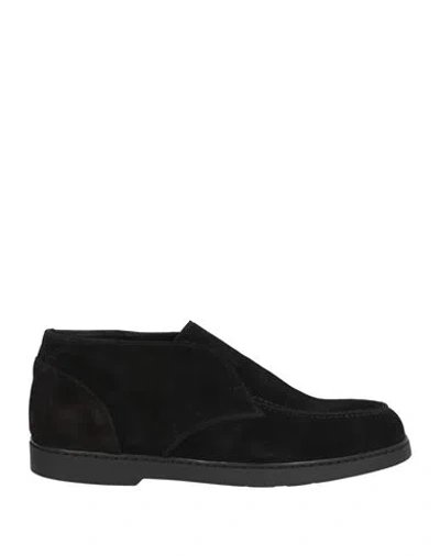 Doucal's Man Ankle Boots Black Size 9 Leather