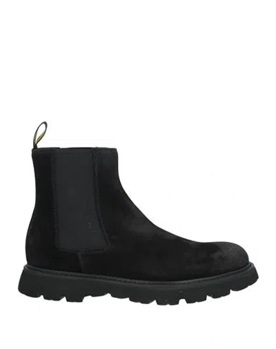 Doucal's Man Ankle Boots Black Size 7 Leather