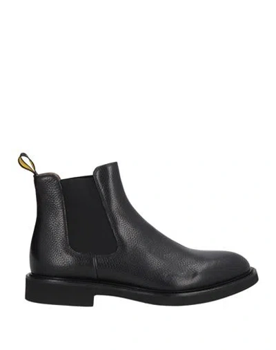 Doucal's Man Ankle Boots Black Size 7 Leather