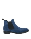 Doucal's Man Ankle Boots Blue Size 9 Leather
