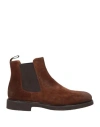 Doucal's Man Ankle Boots Brown Size 9.5 Soft Leather