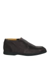 Doucal's Man Ankle Boots Charcoal Size 7 Leather In Grey
