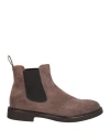 Doucal's Man Ankle Boots Chocolate Brown Size 9.5 Soft Leather