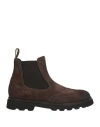 Doucal's Suede Ankle Boots In Brown