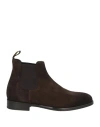 Doucal's Man Ankle Boots Dark Brown Size 7 Leather