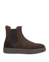 Doucal's Suede Ankle Boots In Braun