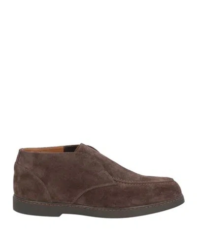 Doucal's Suede Chukka Ankle Boot In T Moro