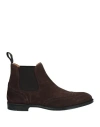 Doucal's Man Ankle Boots Dark Brown Size 9 Leather