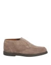 Doucal's Slip-on Suede Loafers In Beige