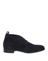 Doucal's Man Ankle Boots Midnight Blue Size 9 Leather
