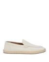 Doucal's Almond Suede Espadrilles In Grey